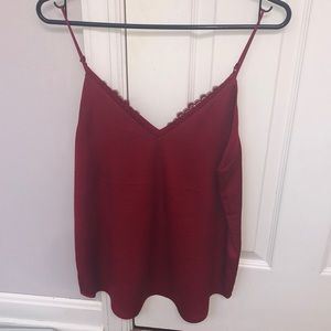 Red dressy tank top